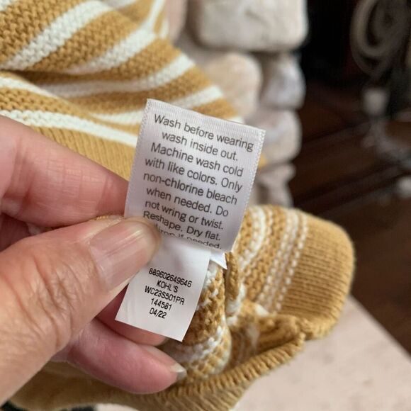 Croft & Barrow stripe pullover sweater - Picture 5 of 9